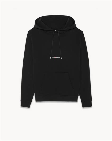 ysl hoodie for sale|saint laurent black hoodie.